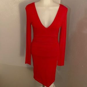 Express, Womens Size Small, Red Dress
